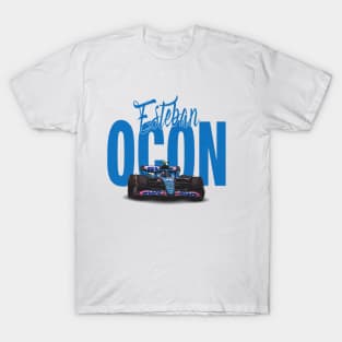 Esteban Ocon Racing Car T-Shirt